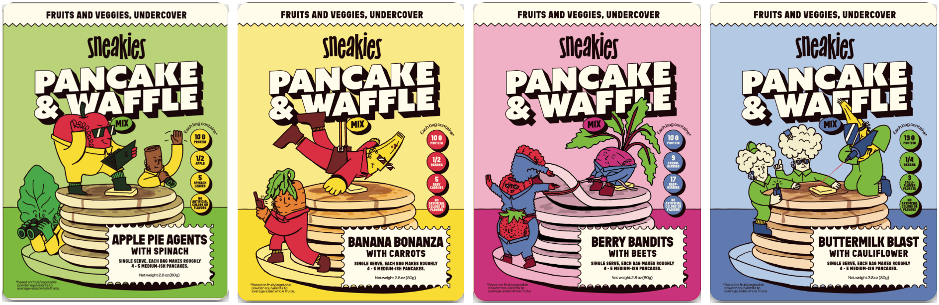 Sneakies Pancake & Waffle Mix
