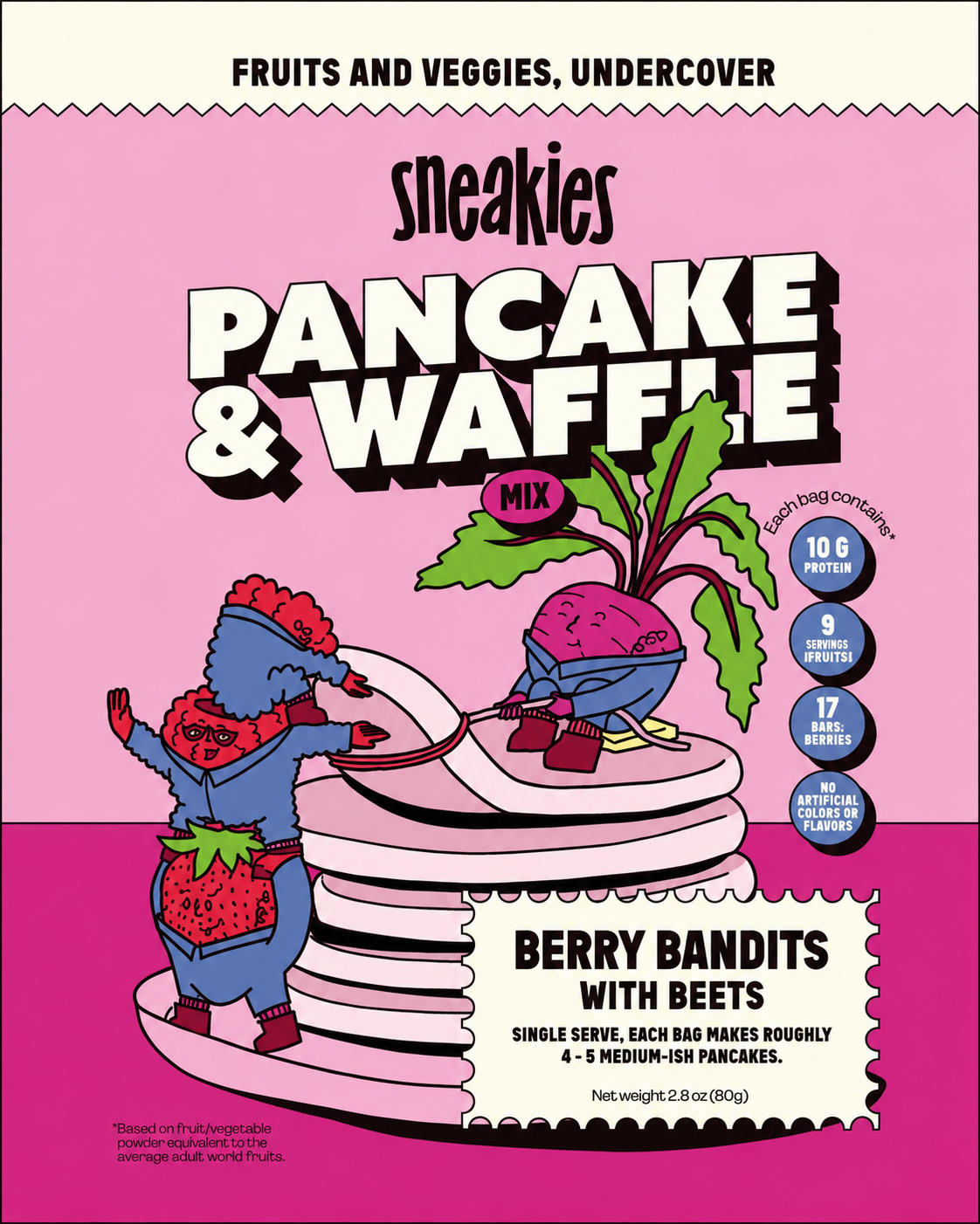 Berry Bandits packaging